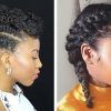 Curly Pony Hairstyles With A Braided Pompadour (Photo 15 of 25)