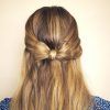 Easy Half Updo Hairstyles (Photo 7 of 15)