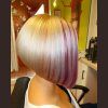 Extreme Angled Bob Haircuts With Pink Peek-A-Boos (Photo 6 of 25)