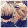 Extreme Angled Bob Haircuts With Pink Peek-A-Boos (Photo 23 of 25)