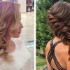 Side Swept Brunette Waves Hairstyles For Prom (Photo 9 of 25)