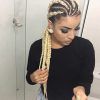 Cornrows Hairstyles With White Color (Photo 13 of 15)