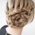 Top 25 of Side Lacy Braid Bridal Updos