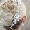Messy French Roll Bridal Hairstyles (Photo 12 of 25)