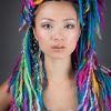 Colorful Yarn Braid Hairstyles (Photo 1 of 25)
