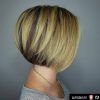 Straight Cut Bob Hairstyles With Layers And Subtle Highlights (Photo 18 of 25)