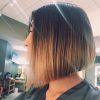 Straight Textured Angled Bronde Bob Hairstyles (Photo 6 of 25)