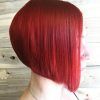 Bright Red Bob Hairstyles (Photo 24 of 25)
