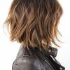 Sexy Tousled Wavy Bob For Brunettes (Photo 1 of 25)