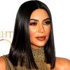 Long Bob Hairstyles Kim Kardashian (Photo 5 of 25)