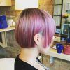 Choppy Brown And Lavender Bob Hairstyles (Photo 15 of 25)