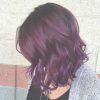 Purple Medium Hairstyles (Photo 2 of 25)