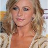 Tousled Shoulder Length Waves Blonde Hairstyles (Photo 21 of 25)