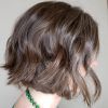 Jaw-Length Curly Messy Bob Hairstyles (Photo 4 of 25)