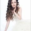 Tender Shapely Curls Hairstyles For A Romantic Wedding Look (Photo 14 of 25)