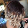 Medium Haircuts With Fiery Ombre Layers (Photo 17 of 25)