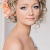 Formal Curly Updos With Bangs For Wedding (Photo 12 of 25)