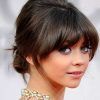 Hairstyles For Long Hair With Bangs Updos (Photo 2 of 15)