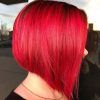 Bright Red Bob Hairstyles (Photo 5 of 25)