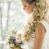 Half Up Wedding Hairstyles Long Curly Hair (Photo 13 of 15)