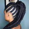 Cornrows Ponytail Hairstyles (Photo 11 of 15)