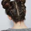 Braided Space Buns Updo Hairstyles (Photo 6 of 25)
