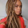 Blonde Faux Locs Hairstyles With Braided Crown (Photo 9 of 25)