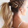 Ponytail Hairstyles With A Braided Element (Photo 13 of 25)