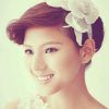 Asian Bridal Hairstyles For Short Hair (Photo 10 of 15)