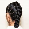 Loosely Tied Braided Hairstyles With A Ribbon (Photo 13 of 25)