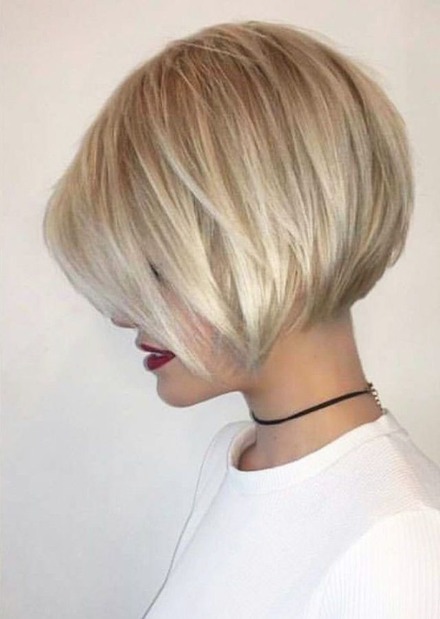25 Best Collection of One Length Short Blonde Bob Hairstyles