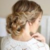 Low Twisted Bun Wedding Hairstyles For Long Hair (Photo 6 of 25)