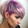 Edgy Purple Tinted Pixie Haircuts (Photo 4 of 25)