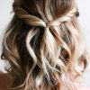Dimensional Waves In Half Up Wedding Hairstyles (Photo 20 of 25)