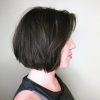 Jaw-Length Inverted Curly Brunette Bob Hairstyles (Photo 19 of 25)