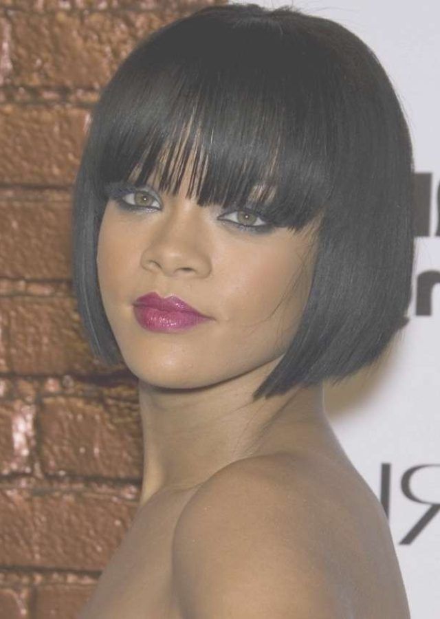 The Best African American Bob Haircuts with Bangs