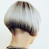 Two-Tone Curly Bob Haircuts With Nape Undercut (Photo 12 of 25)
