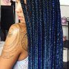 Blue And Black Cornrows Braid Hairstyles (Photo 14 of 25)