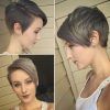 Undercut Blonde Pixie Hairstyles With Dark Roots (Photo 19 of 25)