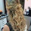 Loose Curly Half Updo Wedding Hairstyles With Bouffant (Photo 15 of 25)