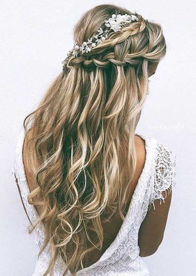 15 Collection of Half Up Half Down with Braid Wedding Hairstyles