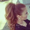 Neat Ponytail Hairstyles With Voluminous Curls (Photo 9 of 25)