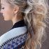 2024 Best of Ponytail Hairstyles with Wild Wavy Ombre