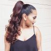 Twisted Front Curly Side Ponytail Hairstyles (Photo 10 of 25)