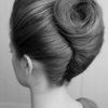 Retro Wedding Hair Updos With Small Bouffant (Photo 14 of 25)