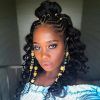 Simple Center-Part Fulani Braids With A Forehead Bead (Photo 13 of 15)