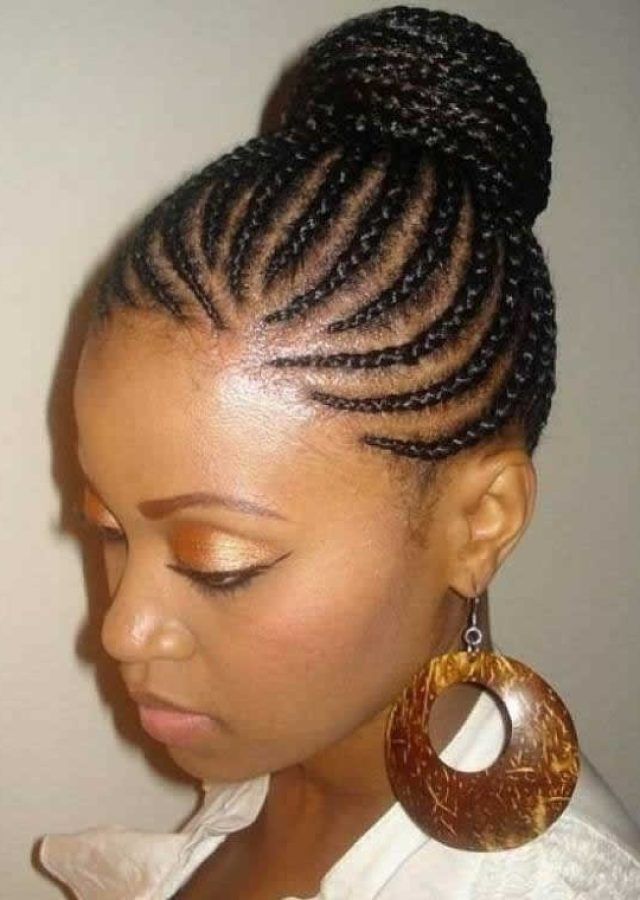 2024 Latest Braided Lines Hairstyles