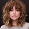 Medium Length Haircuts With Arched Bangs (Photo 7 of 25)