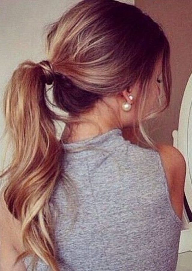 Top 25 of Long Classic Ponytail Hairstyles