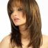25 Inspirations Long Haircuts with Bangs and Layers for Round Faces